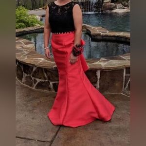 PROM Dress. 2 piece. Size 12